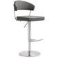 Cosmo Performance Vegan Leather Adjustable Stool by TOV K3629