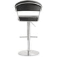 Cosmo Performance Vegan Leather Adjustable Stool by TOV K3627