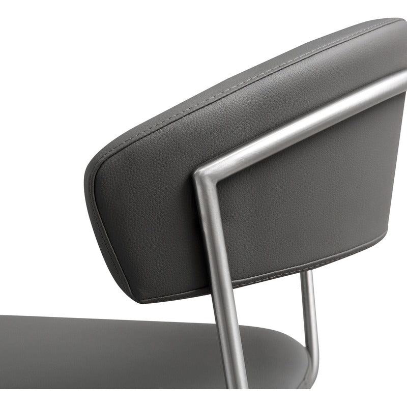 Cosmo Performance Vegan Leather Adjustable Stool by TOV K3645