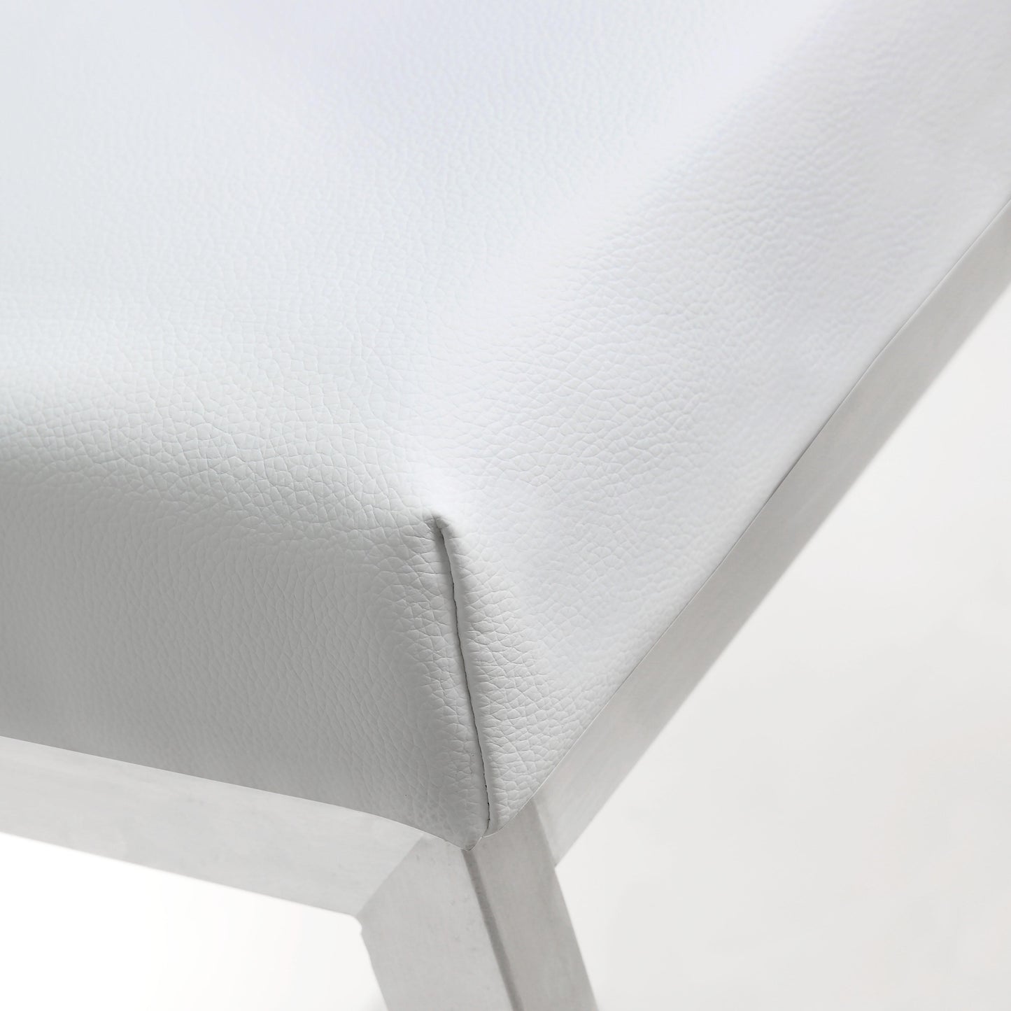 Helsinki White Performance Vegan Leather Stool Set Of 2 by TOV K3640