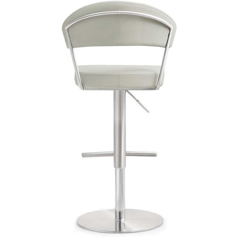 Cosmo Performance Vegan Leather Adjustable Stool by TOV K3629