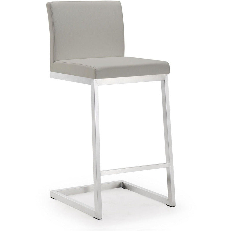 Parma Performance Vegan Leather Counter Stool Set Of 2 by TOV K3606