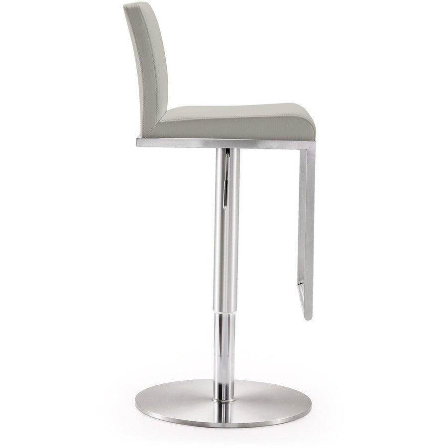Amalfi Performance Vegan Leather Adjustable Stool by TOV K3617