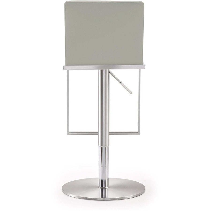 Amalfi Performance Vegan Leather Adjustable Stool by TOV K3616