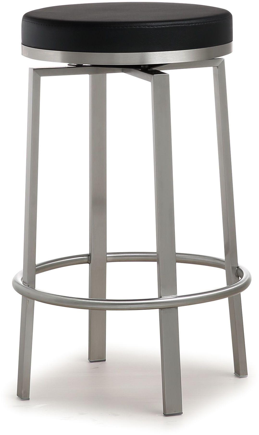 Pratt Performance Vegan Leather Swivel Counter Stool Set Of 2 by TOV K3676