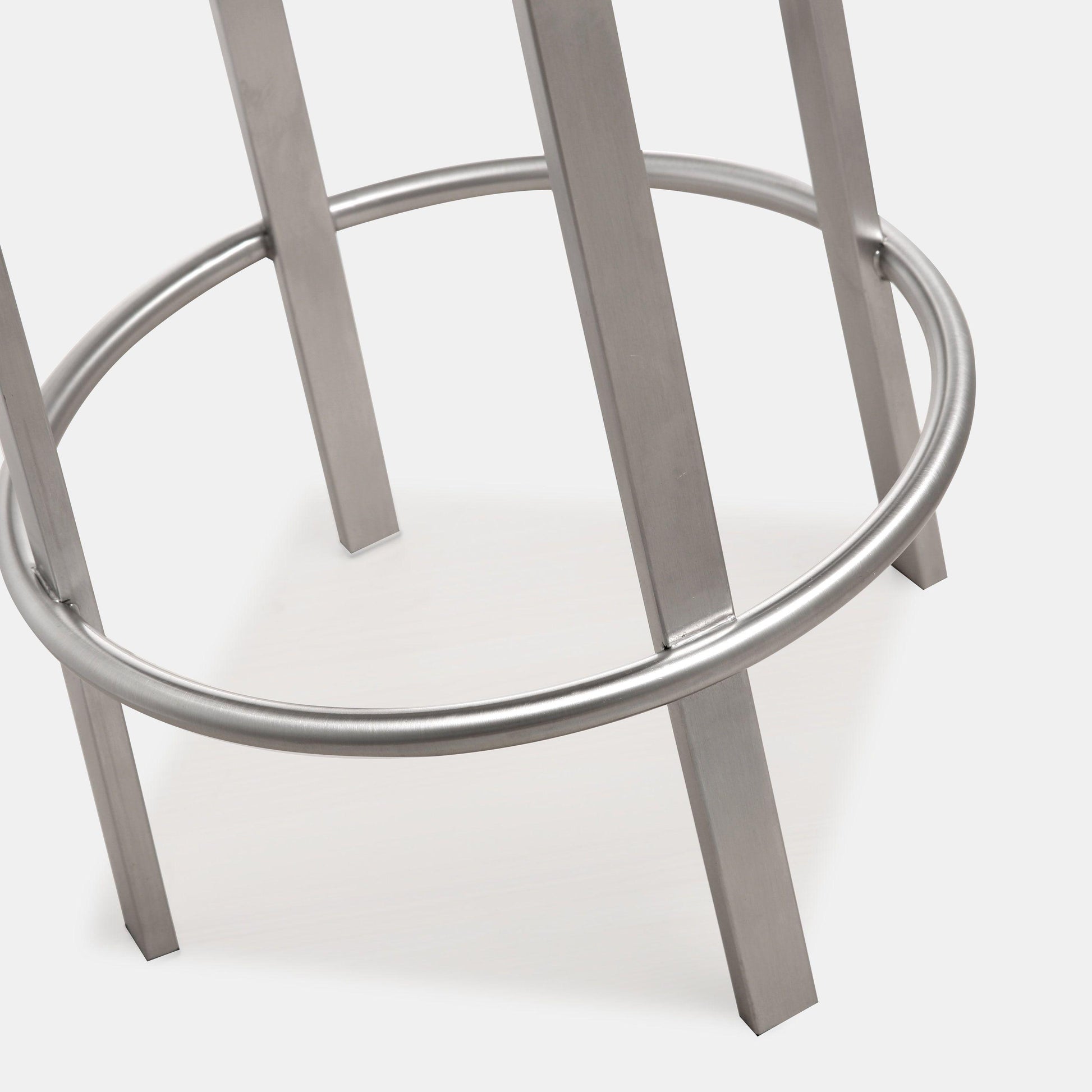 Pratt Performance Vegan Leather Swivel Counter Stool Set Of 2 by TOV K3677