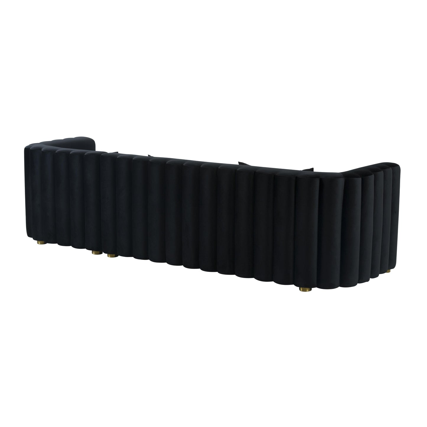 Callie 2 Piece Velvet L Shaped Sectional by TOV L44164 L44166