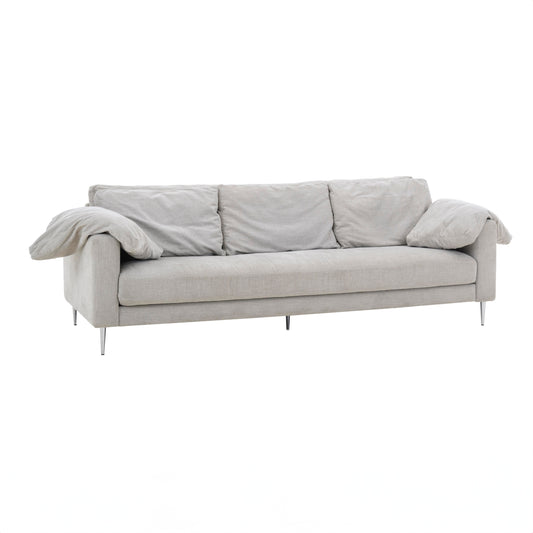 Vari 90 Textured Velvet Lounge Sofa by TOV L54243