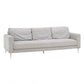 Vari 90 Textured Velvet Lounge Sofa by TOV L54243