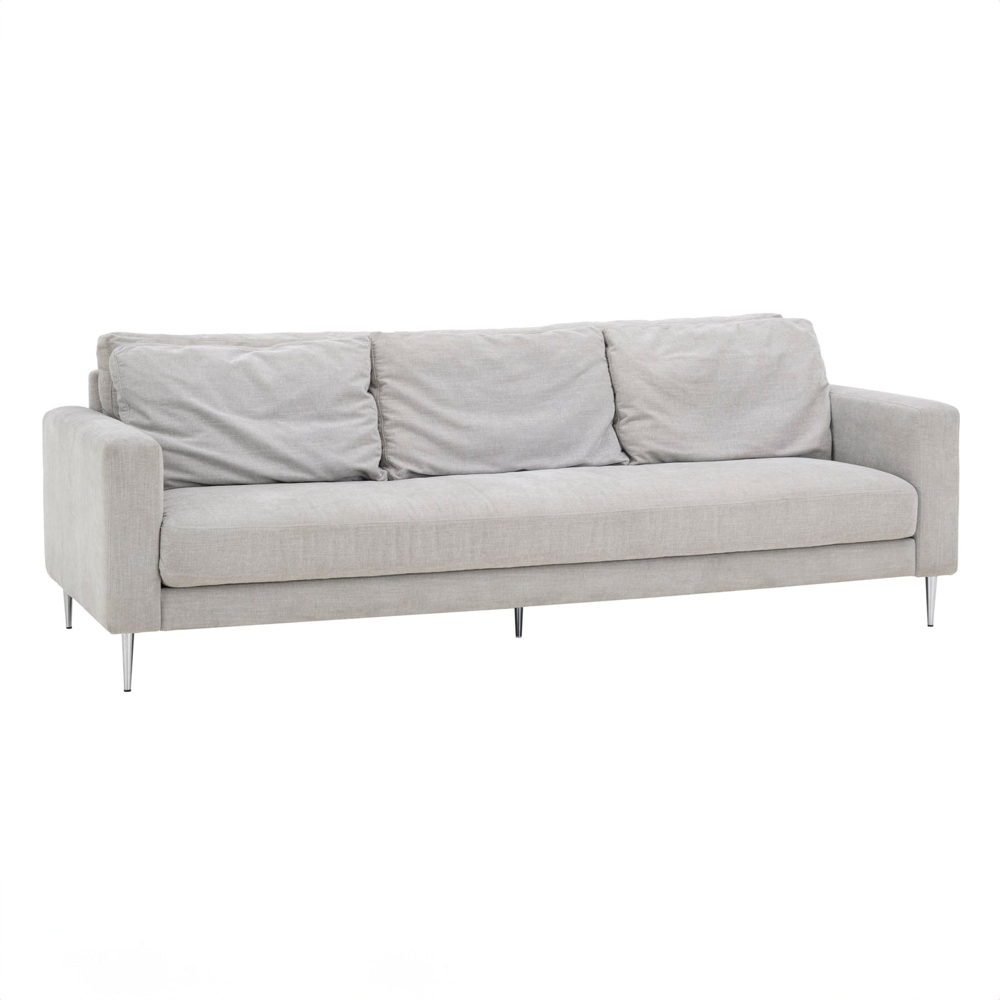 Vari 90 Textured Velvet Lounge Sofa by TOV L54243
