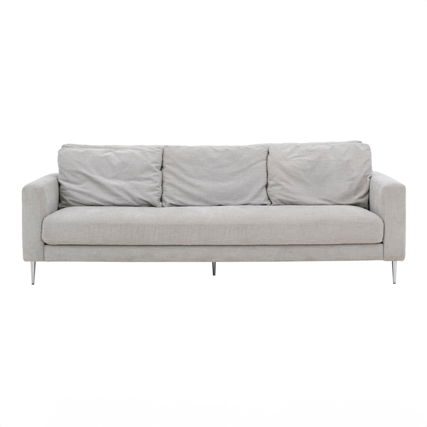 Vari 90 Textured Velvet Lounge Sofa by TOV L54244