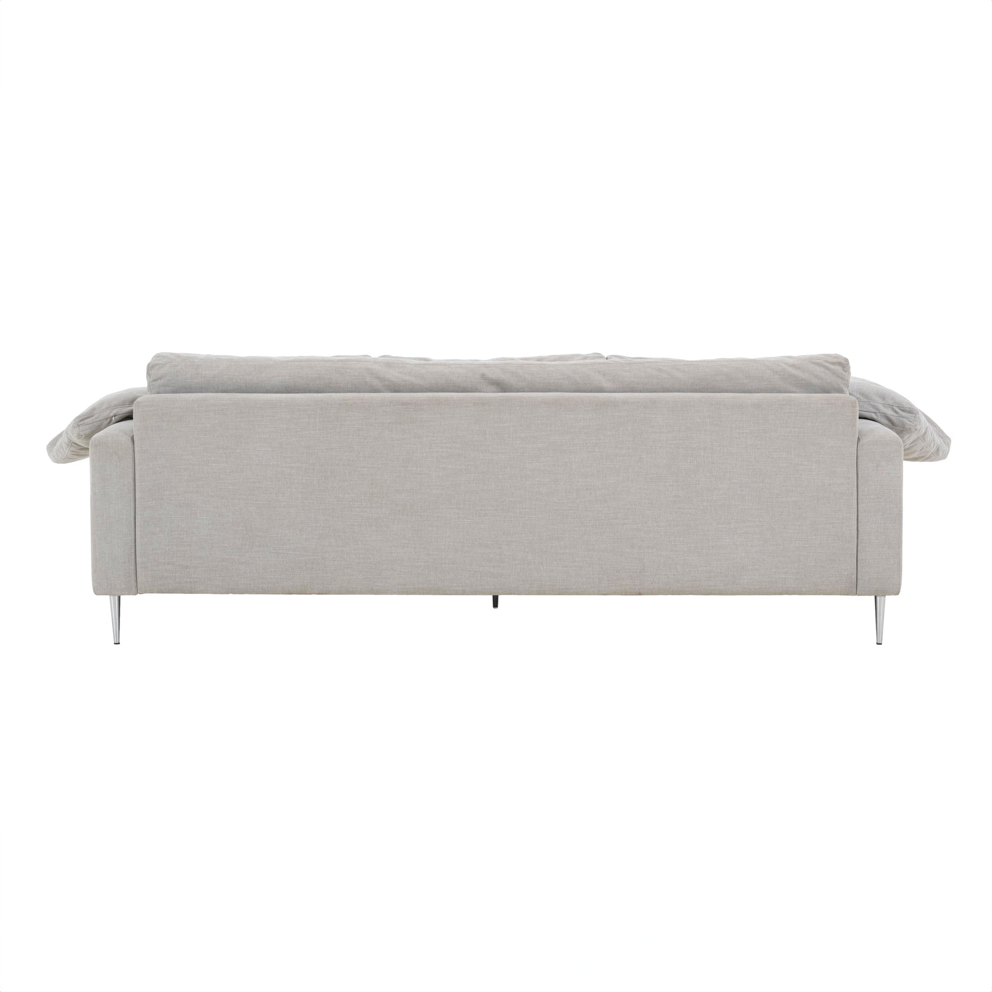 Vari 90 Textured Velvet Lounge Sofa by TOV L54244