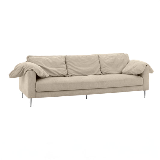 Vari 90 Textured Velvet Lounge Sofa by TOV L54244
