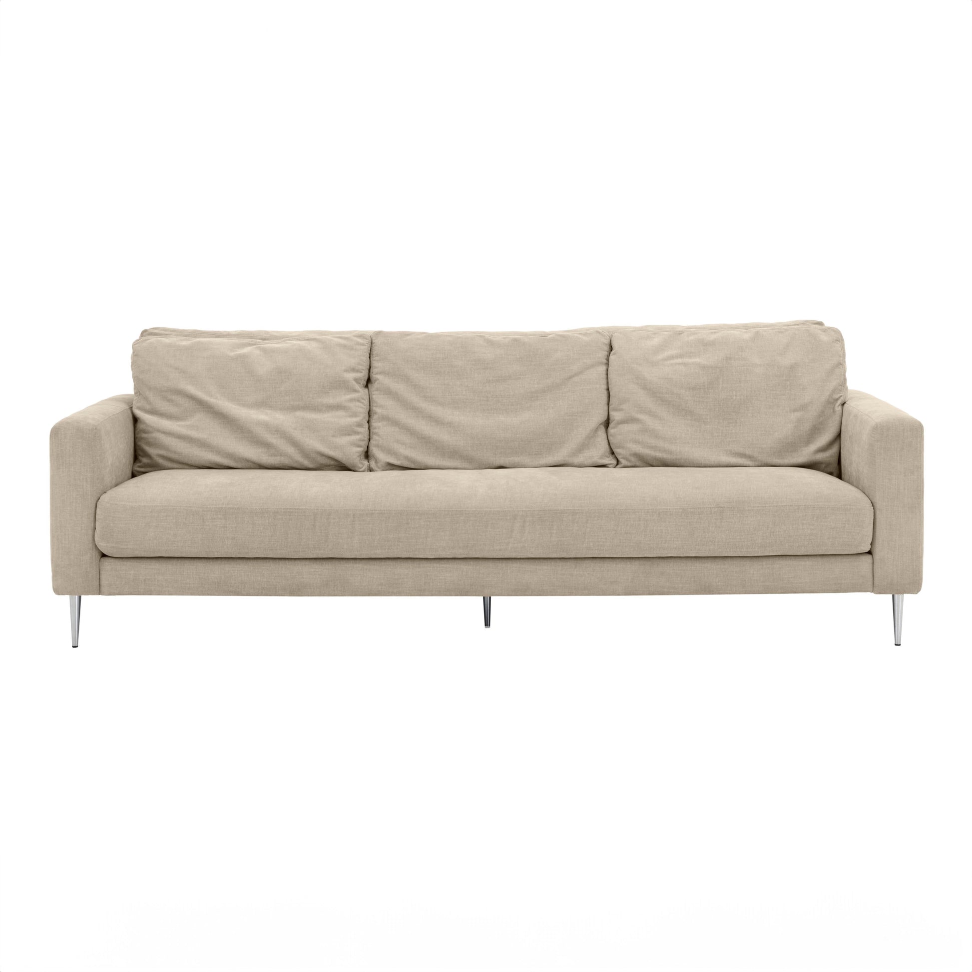 Vari 90 Textured Velvet Lounge Sofa by TOV L54244