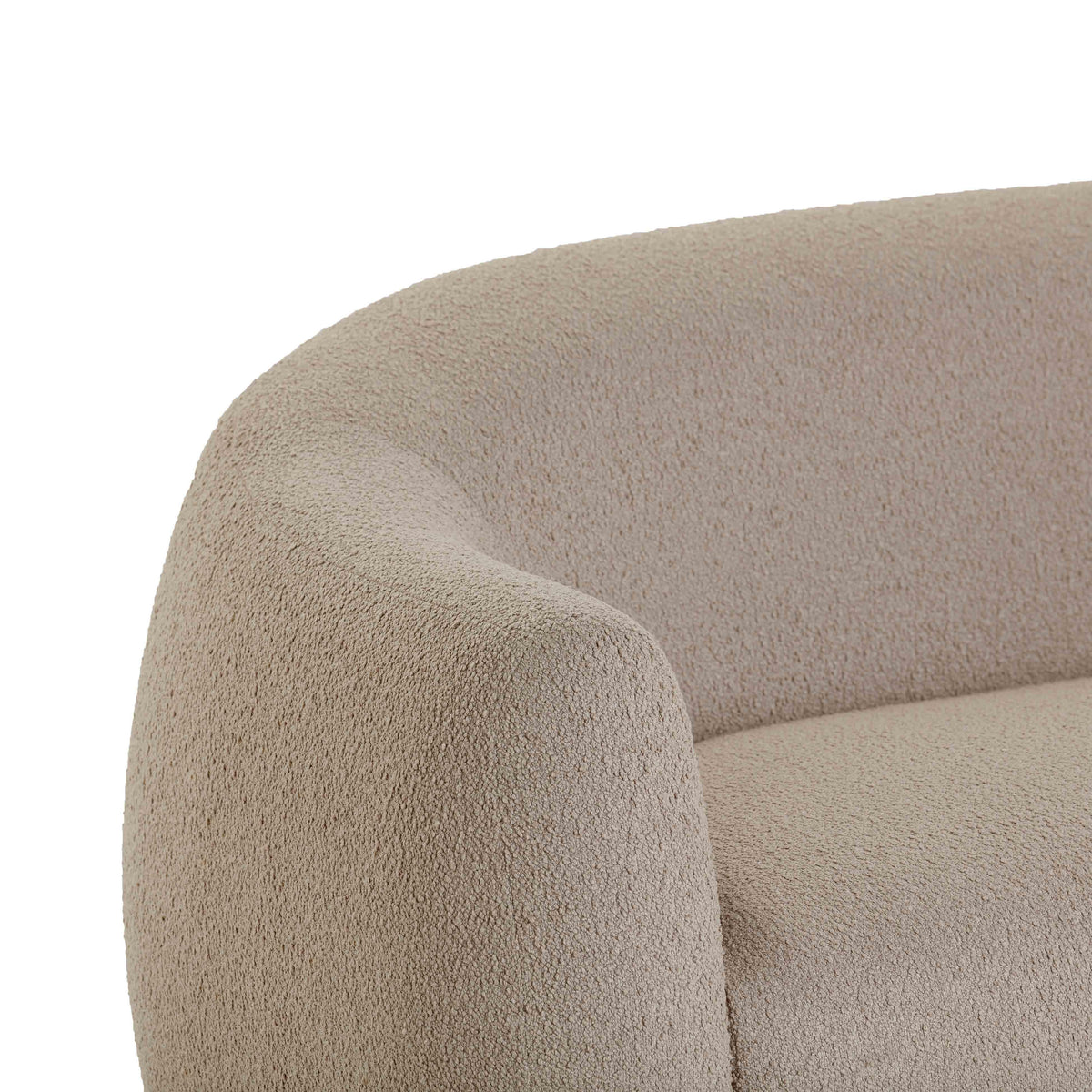 Judy Taupe Contract-Grade Boucle Sofa by TOV Furniture – photo 6 of 9