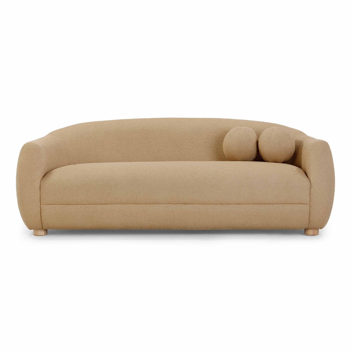 Judy Honey Contract-Grade Boucle Sofa by TOV Furniture – photo 4 of 9