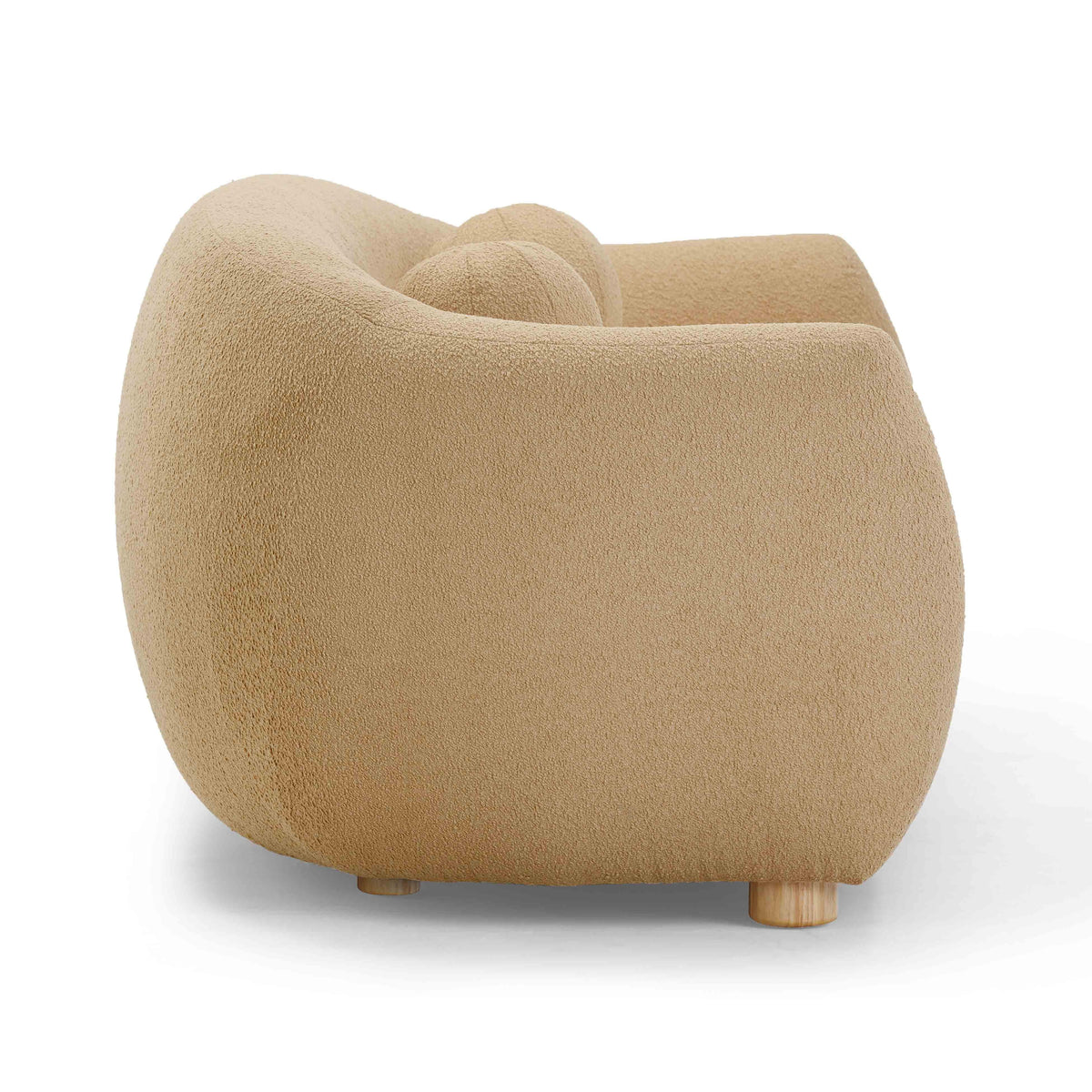 Judy Honey Contract-Grade Boucle Sofa by TOV Furniture – photo 5 of 9