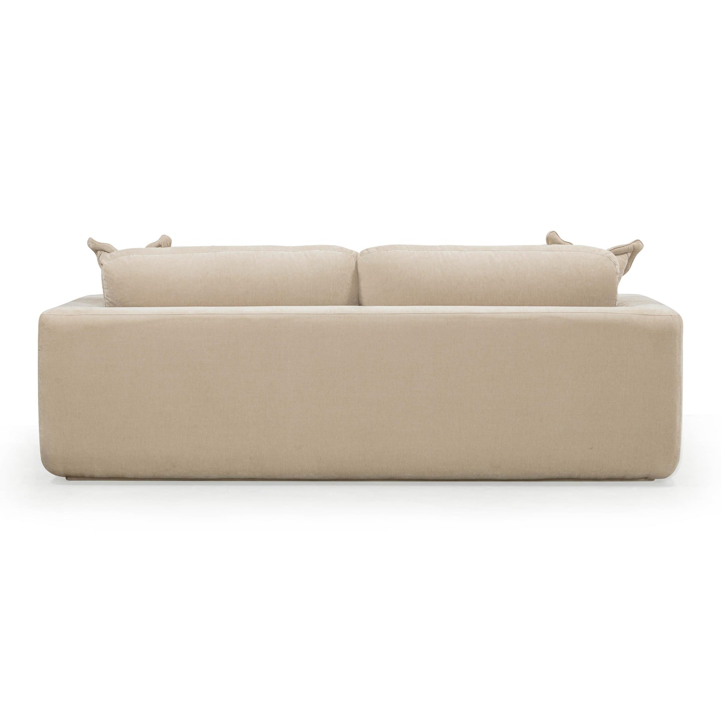 Miri 90 5 Upcycled Washed Velvet Sofa by TOV L54443