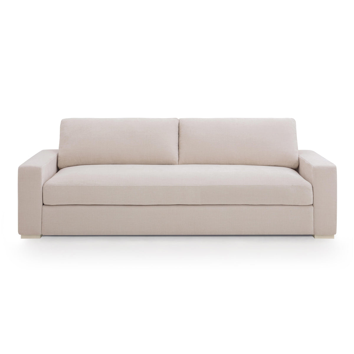 Beckham 96" Cream Performance Chenille Sofa by TOV Furniture – photo 1 of 7