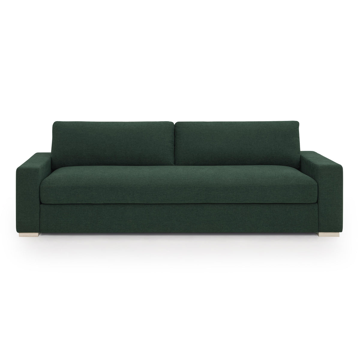 Beckham 96" Forest Green Performance Chenille Sofa by TOV Furniture – photo 1 of 7