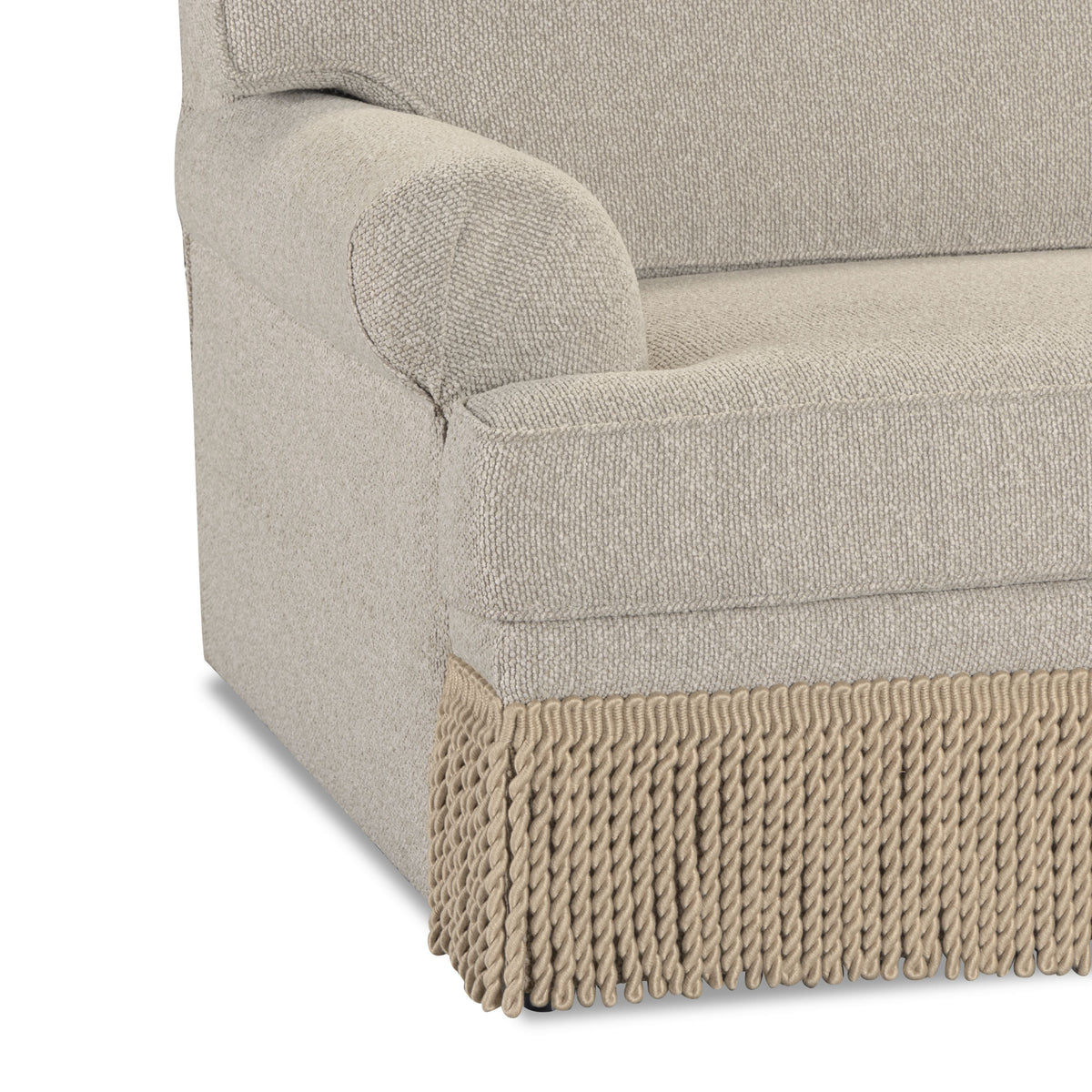 Yvette 3-Piece Warm Grey Performance Boucle L-Sectional by TOV Furniture – photo 4 of 7