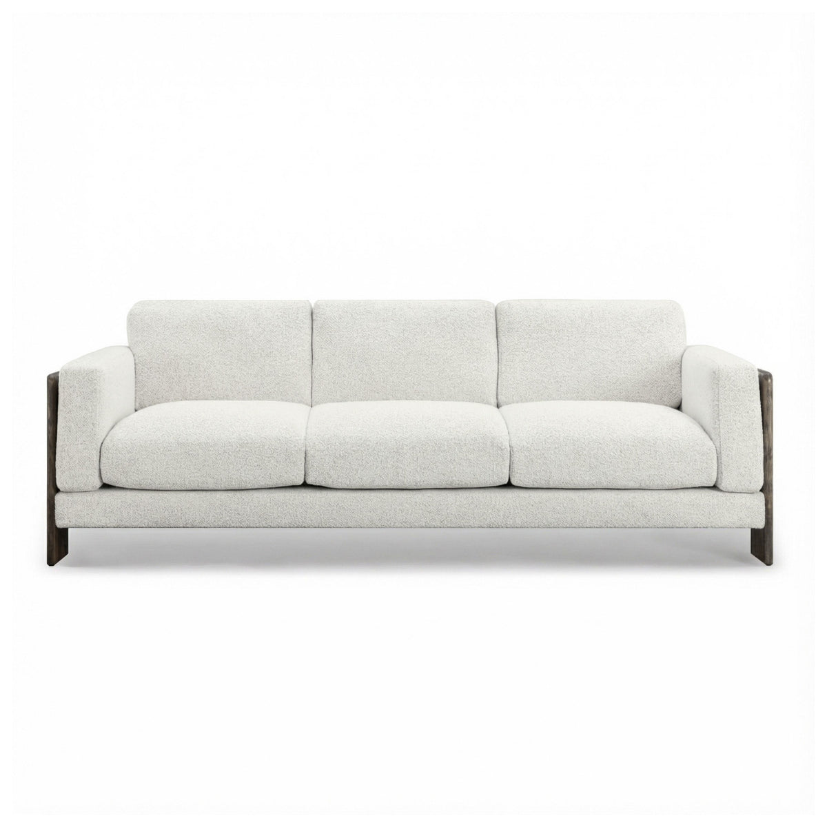 Elyn 91" Cream Contract-Grade Boucle Sofa by TOV Furniture – photo 3 of 7