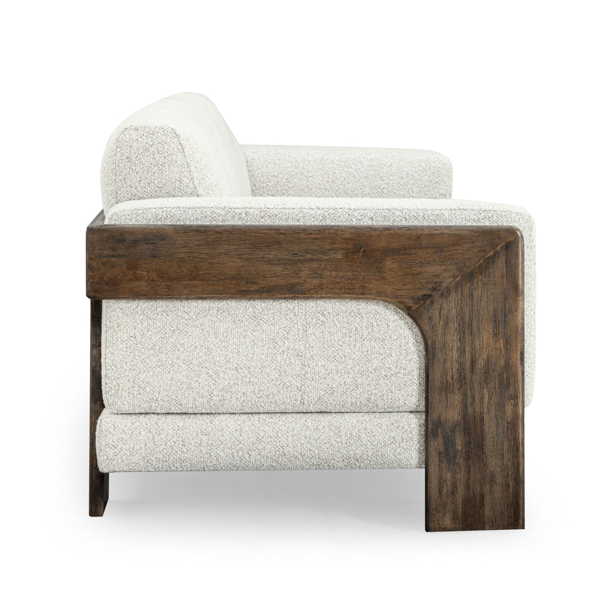 Elyn 91" Cream Contract-Grade Boucle Sofa by TOV Furniture – photo 5 of 7