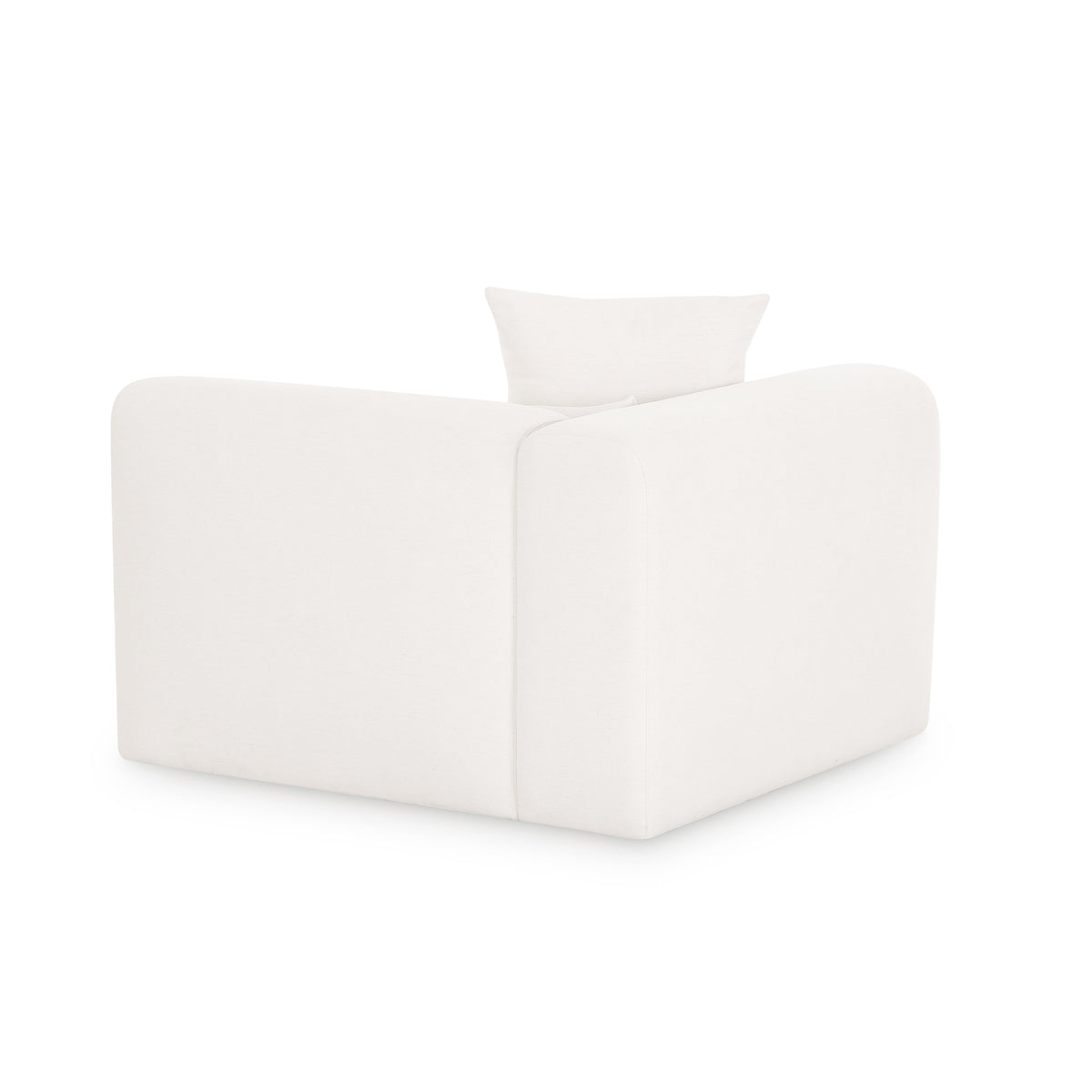 Tarra Cream Performance Chenille Modular LAF Corner Chair by TOV Furniture – photo 4 of 6
