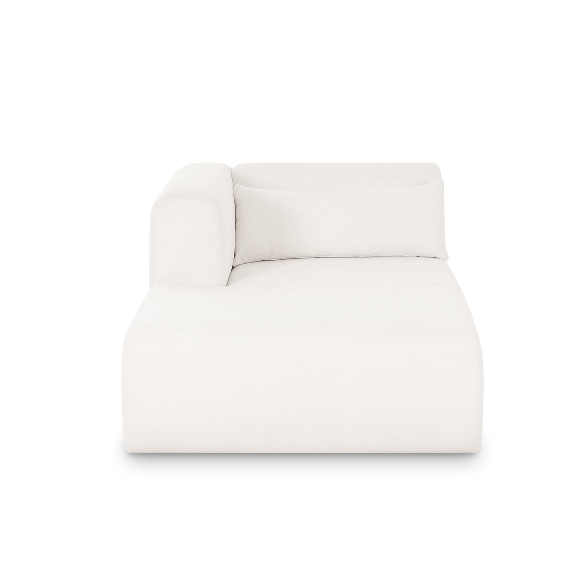 Tarra Cream Performance Chenille Modular LAF Chaise by TOV Furniture – photo 3 of 6