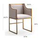 Atara Velvet Chair by TOV D6349