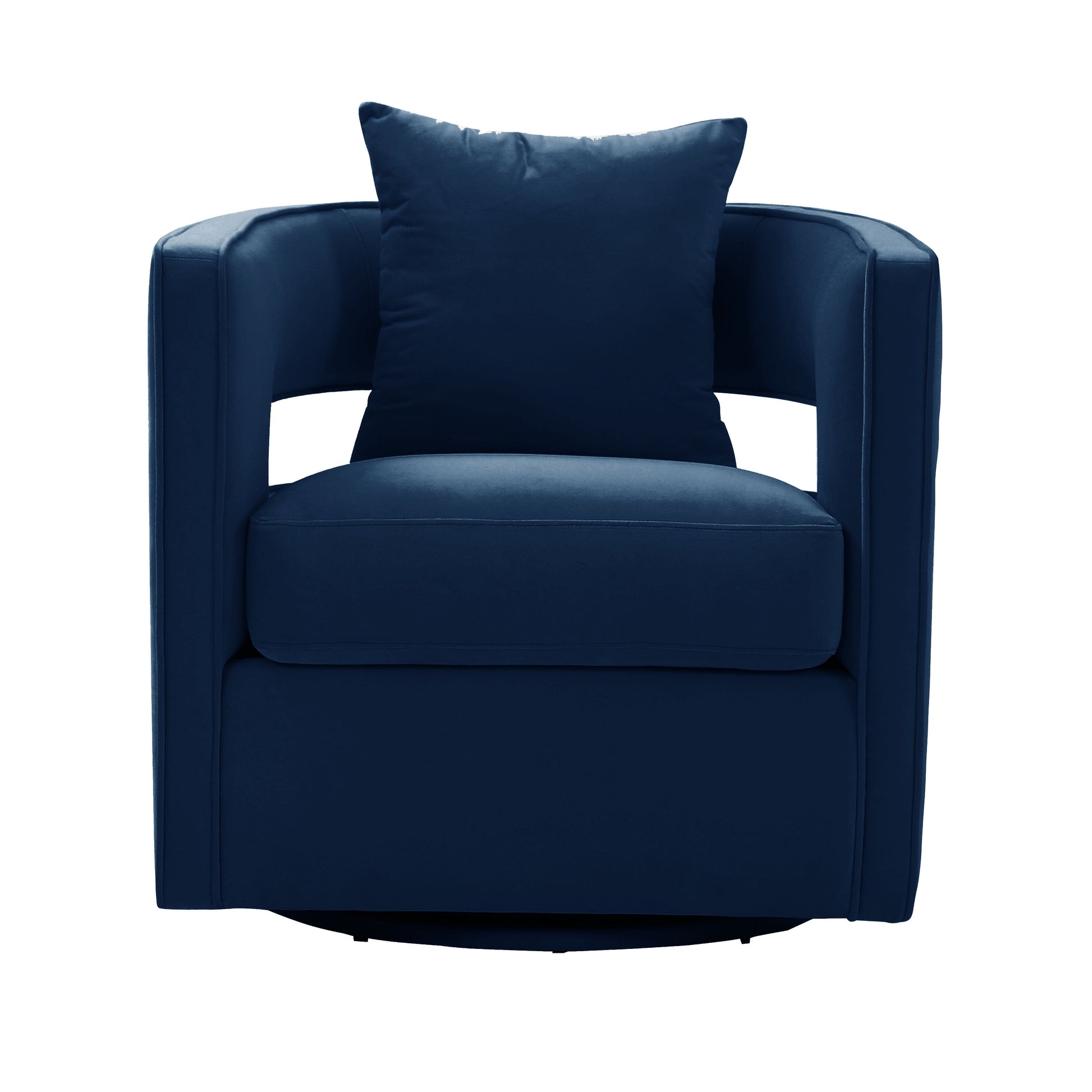 Kennedy Velvet Swivel Accent Chair by TOV L6125