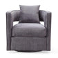 Kennedy Velvet Swivel Accent Chair by TOV S68311