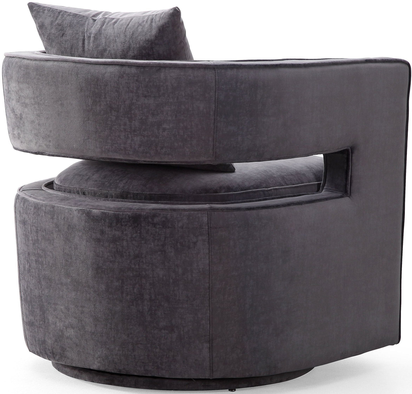Kennedy Velvet Swivel Accent Chair by TOV L6124