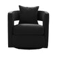 Kennedy Velvet Swivel Accent Chair by TOV S44127