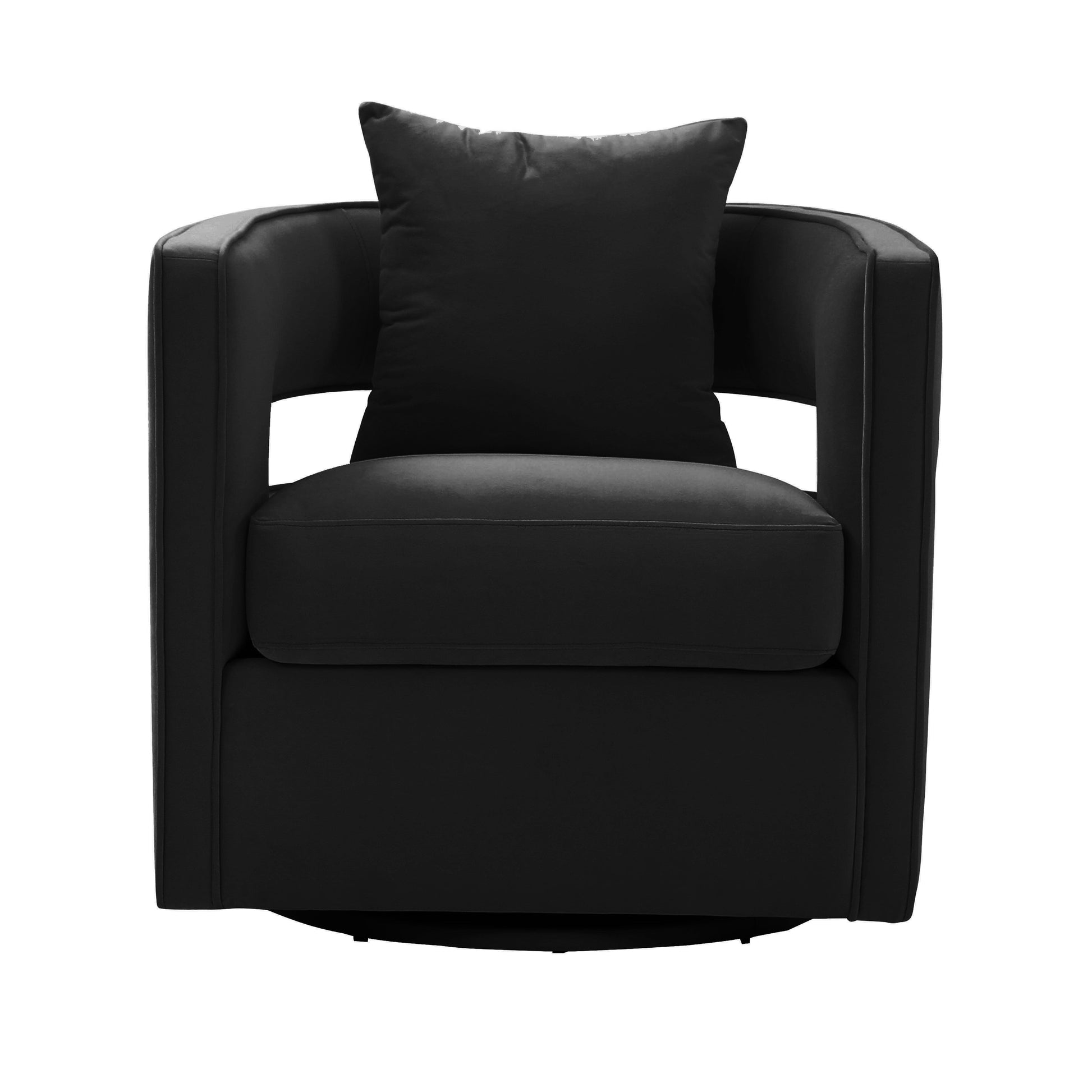 Kennedy Velvet Swivel Accent Chair by TOV L6125