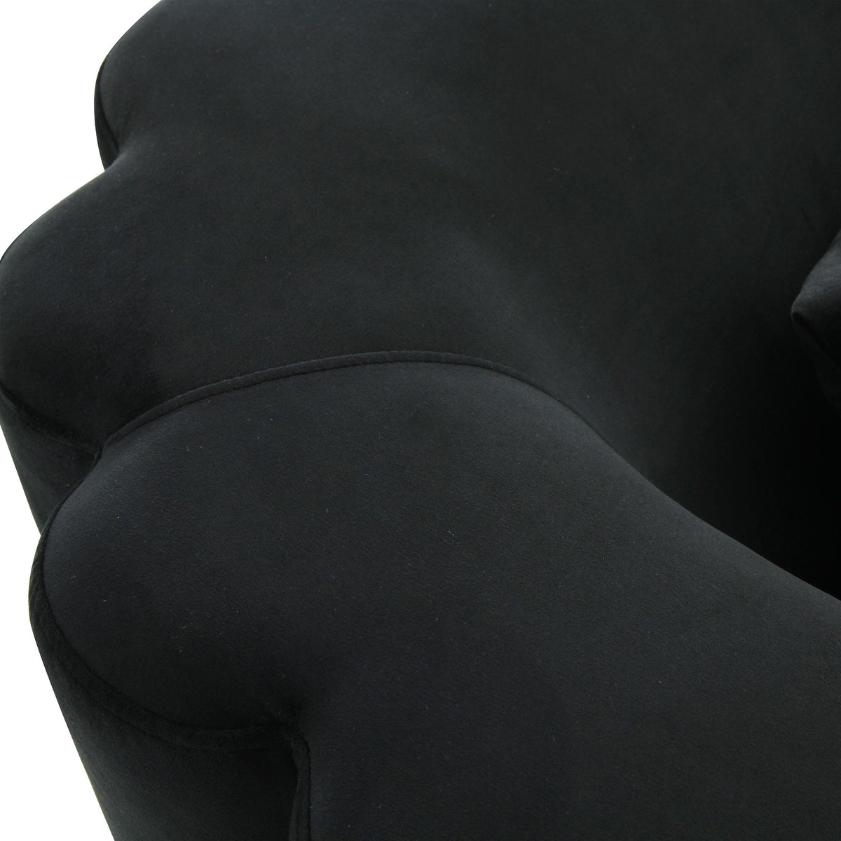 Callie Black Performance Velvet Sofa by TOV Furniture – photo 5 of 6