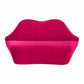 Lips 68 Velvet Settee by TOV L68340