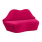 Lips 68 Velvet Settee by TOV L68340