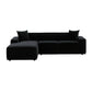 Olafur 2 Piece Upholstered L Shaped Sectional by TOV L68454 L68458
