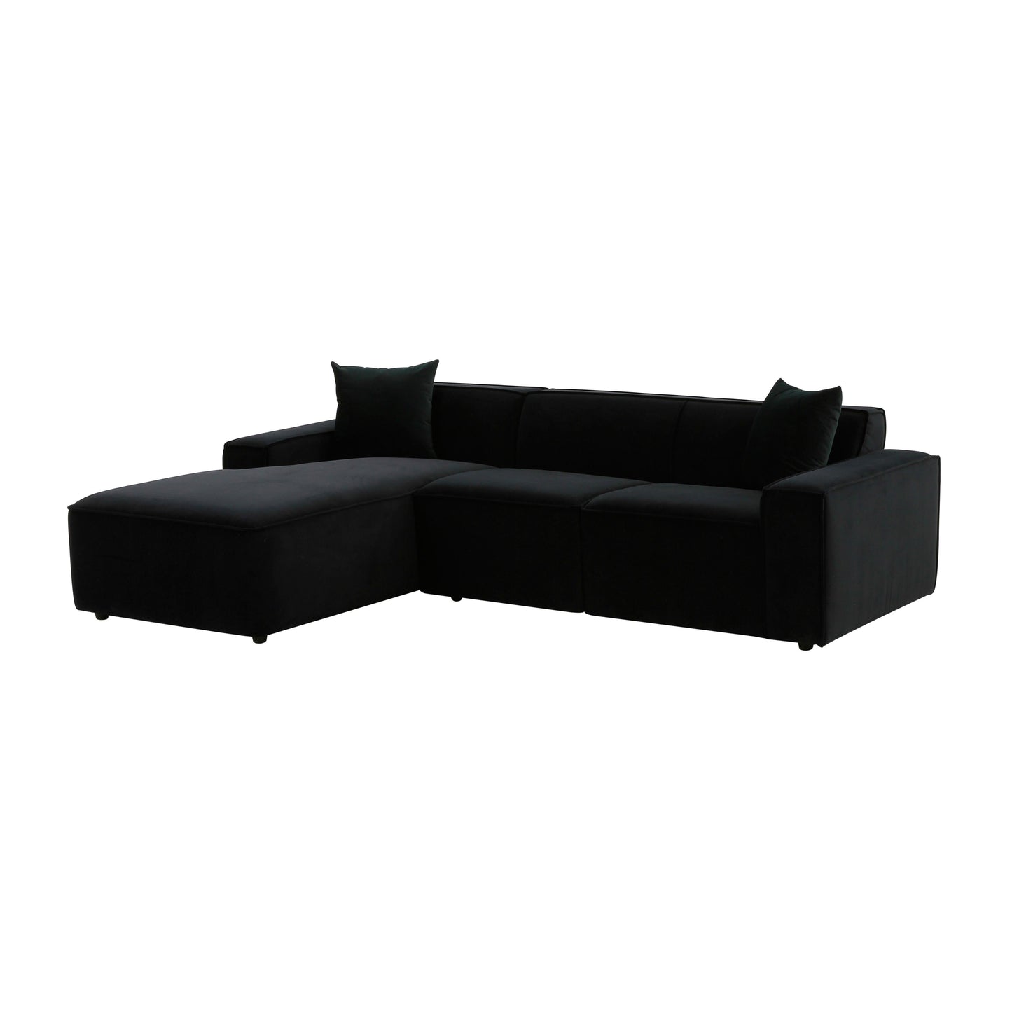 Olafur 2 Piece Upholstered L Shaped Sectional by TOV L68454 L68458