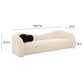 Leonie 102 5 Faux Shearling Sofa by TOV L68580