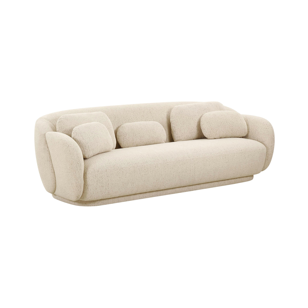 Misty Cream Performance Boucle Sofa by TOV Furniture – photo 3 of 6