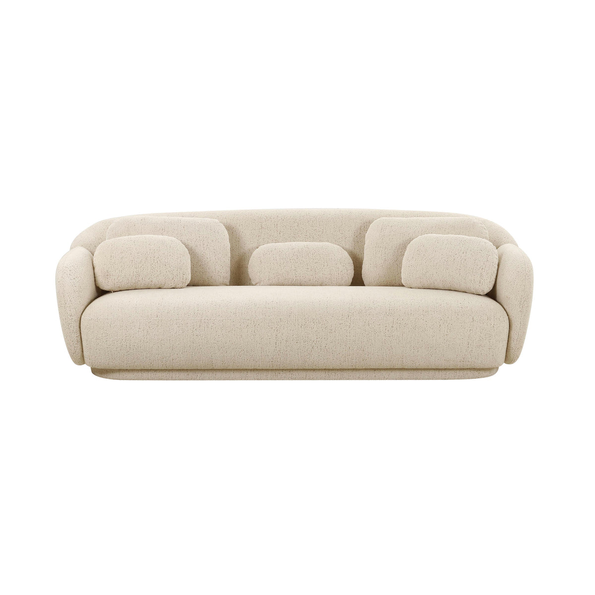 Misty Cream Performance Boucle Sofa by TOV Furniture – photo 1 of 6