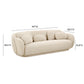 Misty 90 Boucle Sofa by TOV L68987