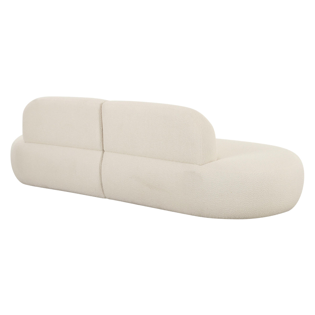 Broohah 94" Cream Performance Boucle Sofa by TOV Furniture – photo 4 of 7