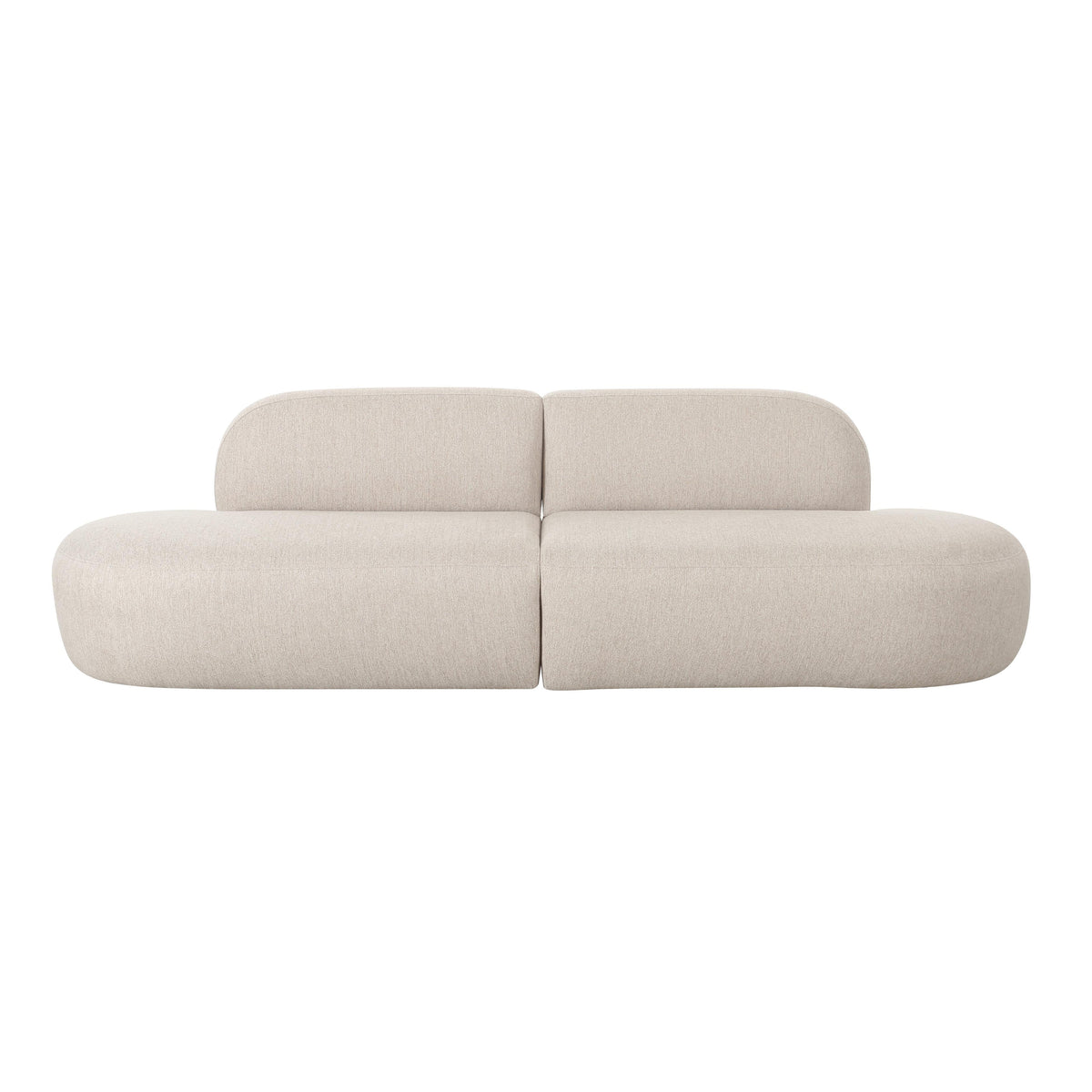 Broohah 94" Beige Performance Linen Sofa by TOV Furniture – photo 3 of 6
