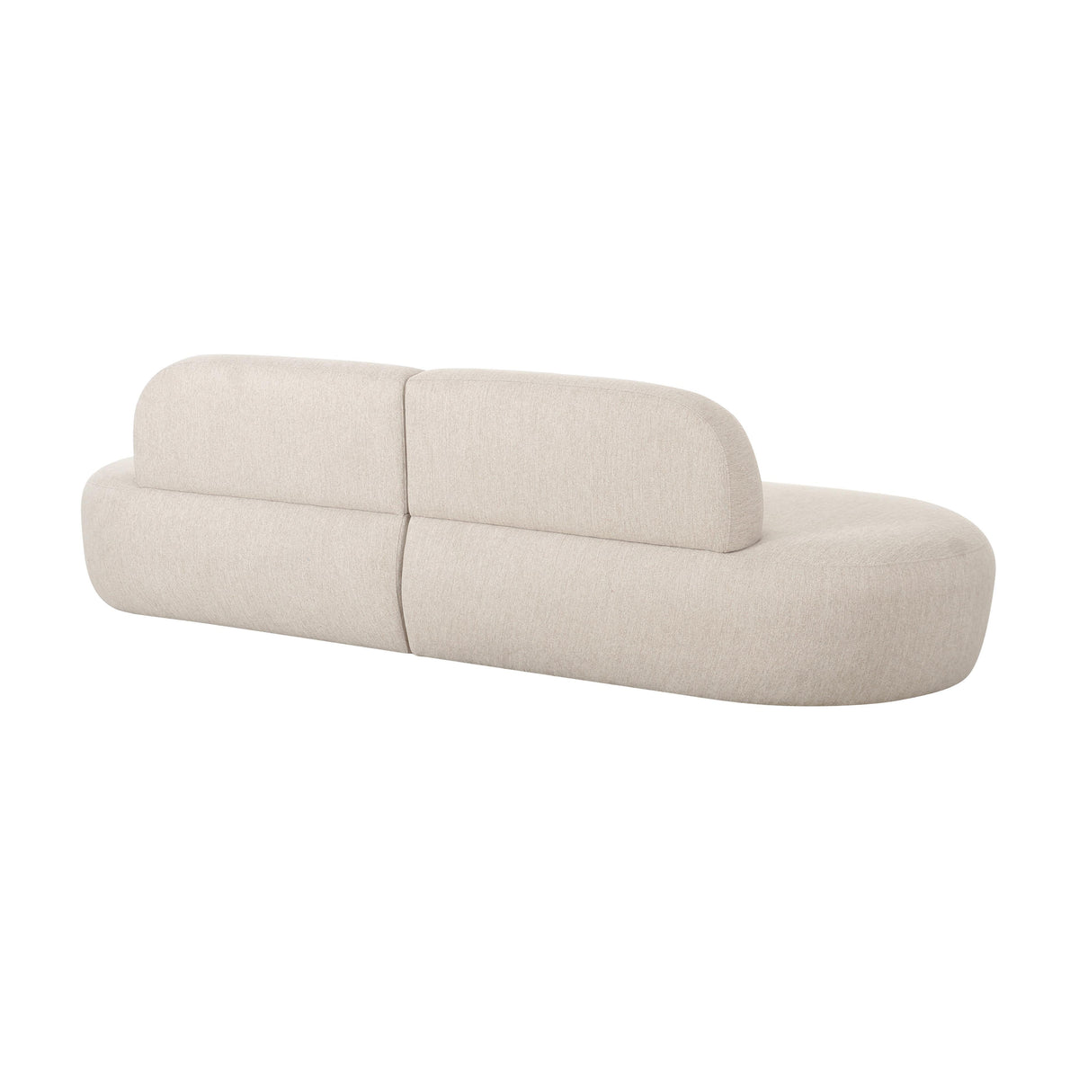Broohah 94" Beige Performance Linen Sofa by TOV Furniture – photo 4 of 6