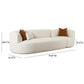 Fickle Cream Boucle 2 Piece Modular Sofa by TOV L6866 C So3L