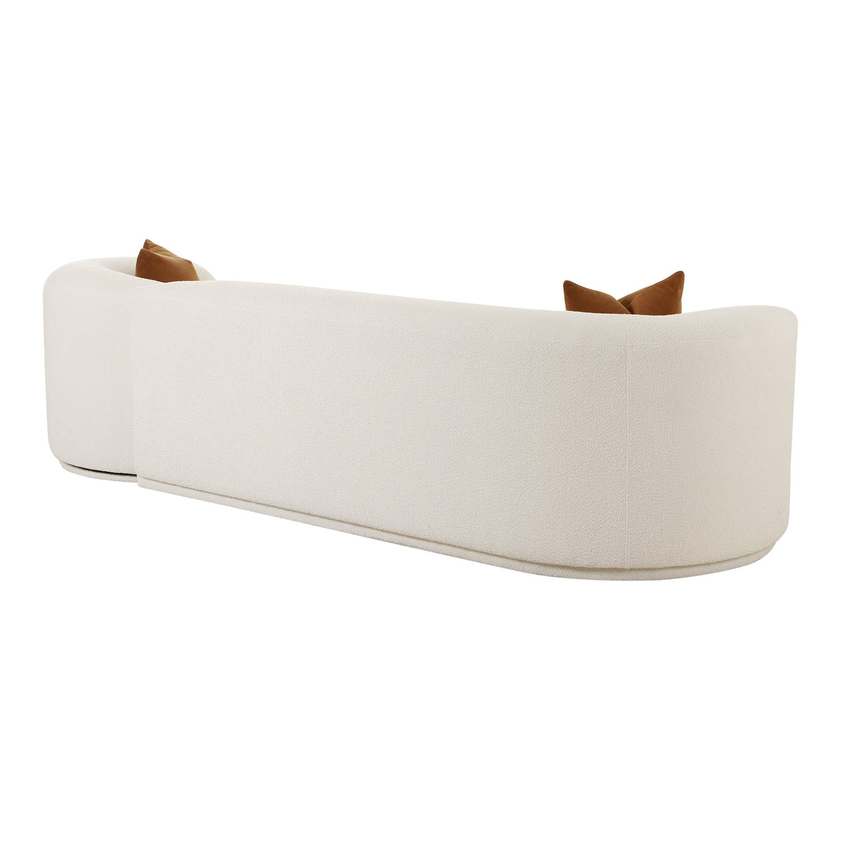 Fickle Cream Performance Boucle 2-Piece Modular LAF Sofa by TOV Furniture – photo 8 of 8