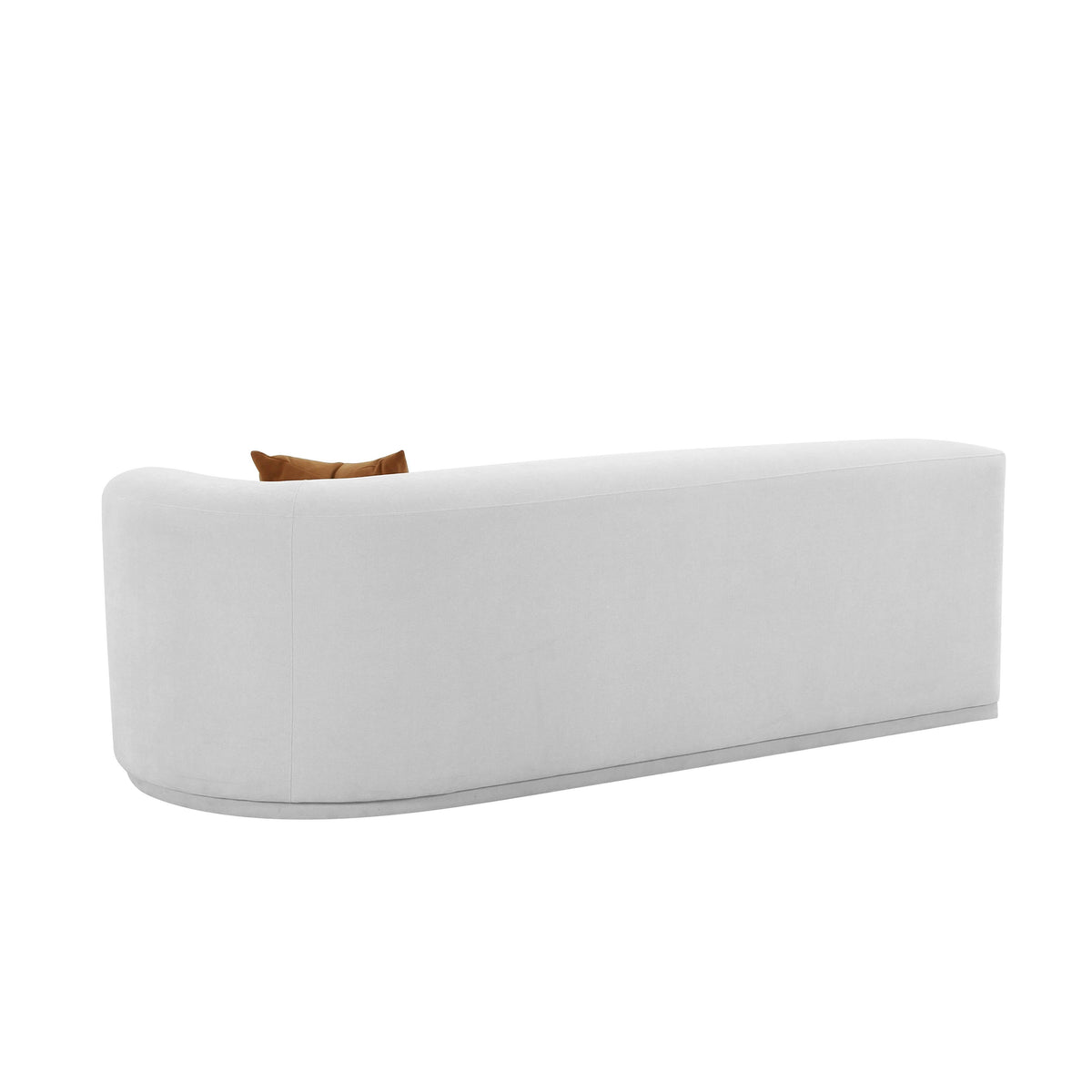 Fickle 82.5" Grey Performance Velvet Modular Loveseat in RAF by TOV Furniture – photo 5 of 8